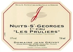 2018 Nuits-Saint-Georges 1er Cru, Les Pruliers, Domaine Jean Grivot
